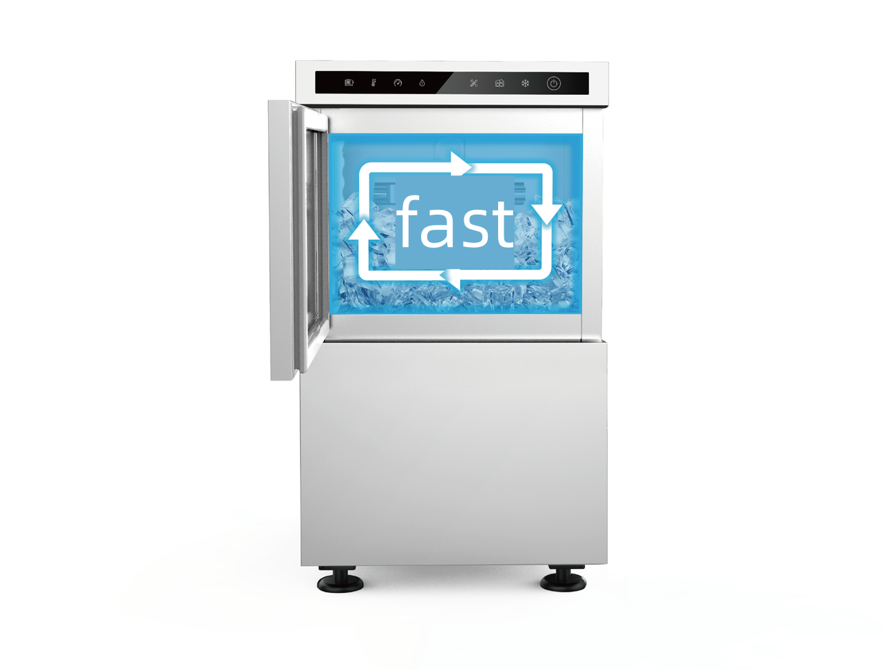 Fast ice production Fast ice production