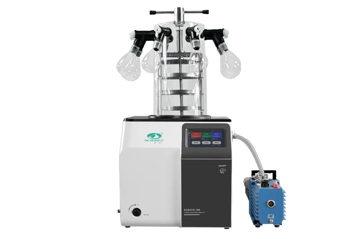 Scientz-18ND Freeze Drying Machine Freeze Dryers Lyophilizers With Electrical Heating