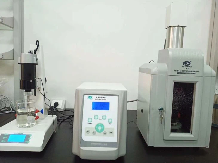 Ultrasonic Processor for Dispersing, Homogenizing and Mixing Liquid Chemicals