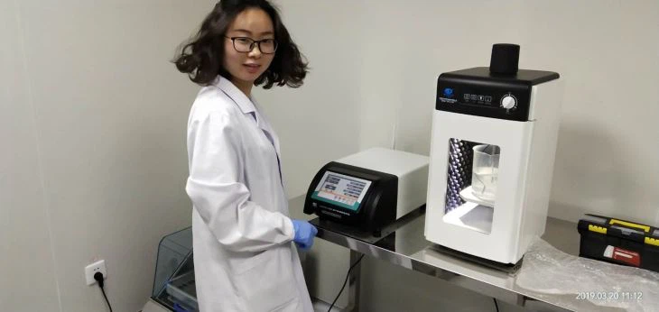 Touch Screen homogenizer ultrasonic disrupter