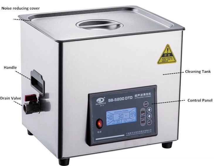 Ultrasonic Cleaner Cleaning Step